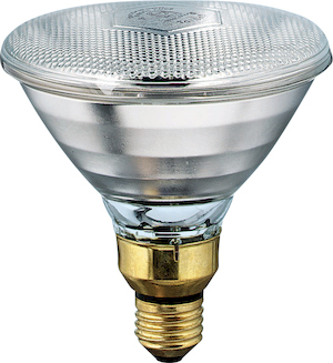 Philips Infrarot-Lampe PAR38 IR 100W E27 240V CL