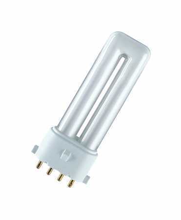 Osram Kompakt-Leuchtstofflampe DULUX S/E 11W/840 2G7 / EEK: G