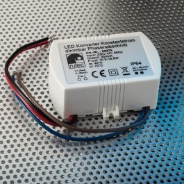 Rutec LED Netzteil/Treiber LED Konverter 350mA 10,5W-16,8W 230V AC dimmbar Phasenabschnitt