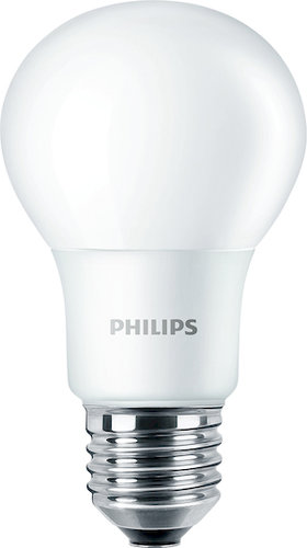 Philips LED-Lampe CorePro LEDbulb ND 5-40W A60 E27 840 / EEK: F