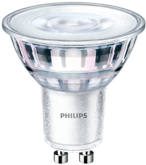 Philips LED-Lampe Corepro LEDspot CLA 4.6-50W GU10 827 36D / EEK: F
