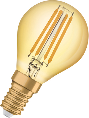Osram LED-Lampe 1906LEDCP364,5W/825230VFILGDE14 / EEK: F