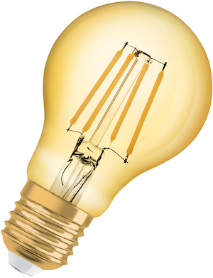 Osram LED-Lampe 1906LCLA55 6,5W/824230VFILGDE27 / EEK: F